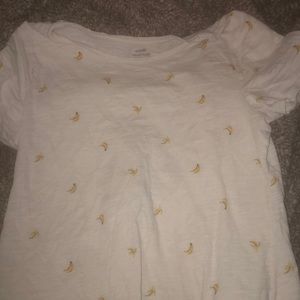 Banana Pattern Tee